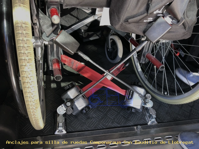 Seguridad para silla de ruedas Camponaraya San Baudilio de Llobregat